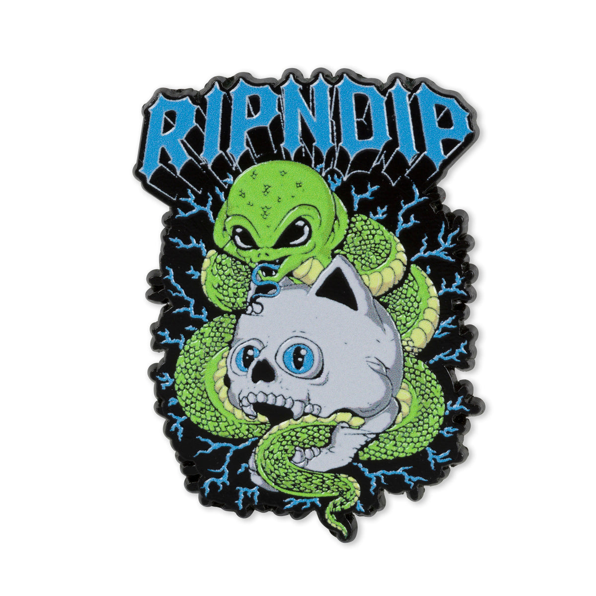 RIPNDIP Skull and Bones Pin (Multi)