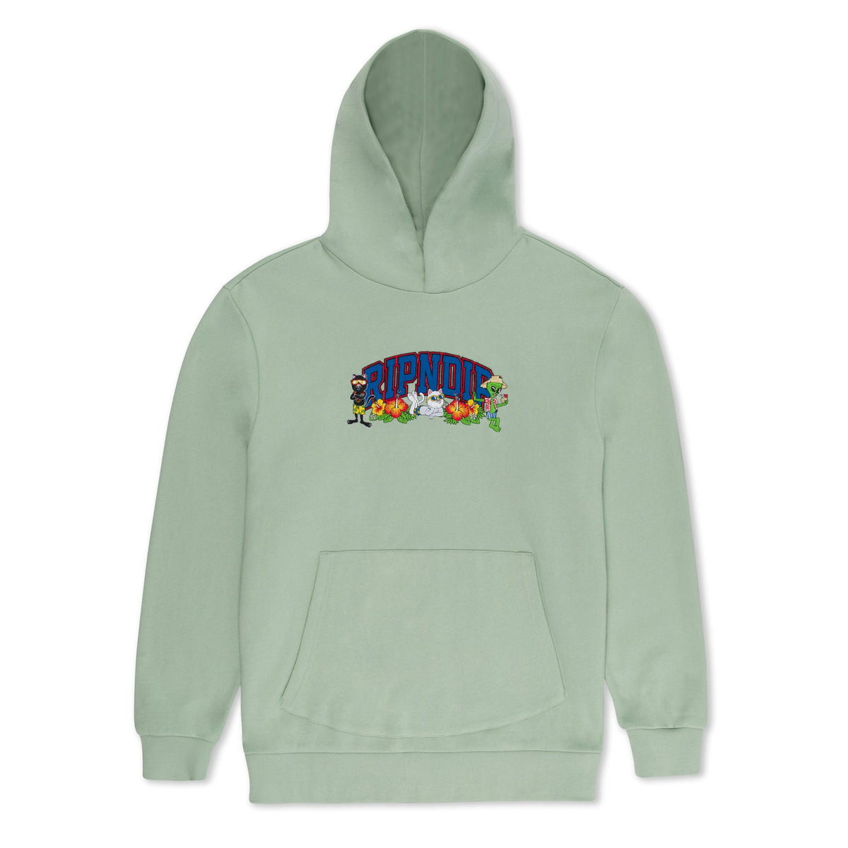 RIPNDIP Summer Friends Hoodie (Sage)