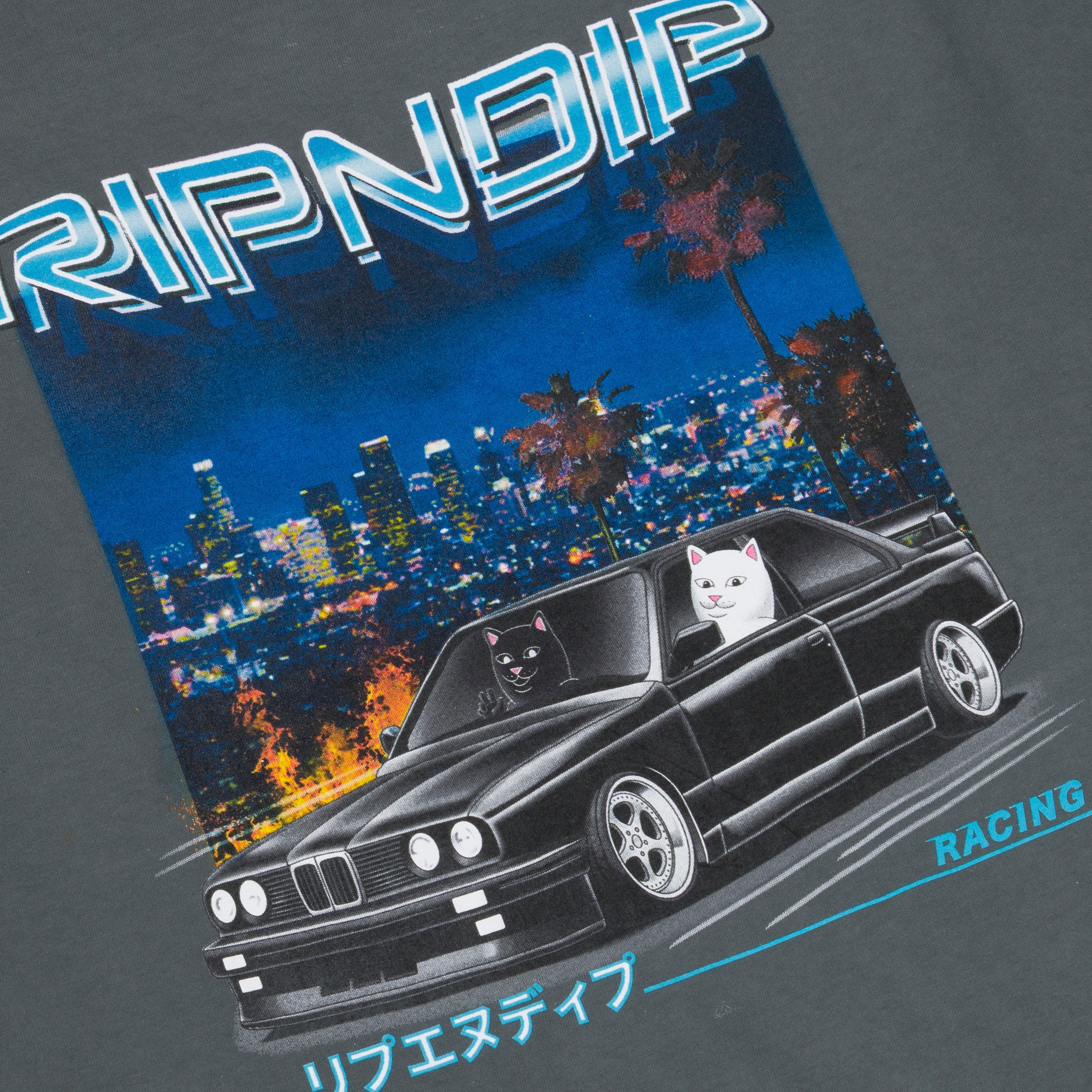 RIPNDIP Vroom Vroom Tee (Charcoal)