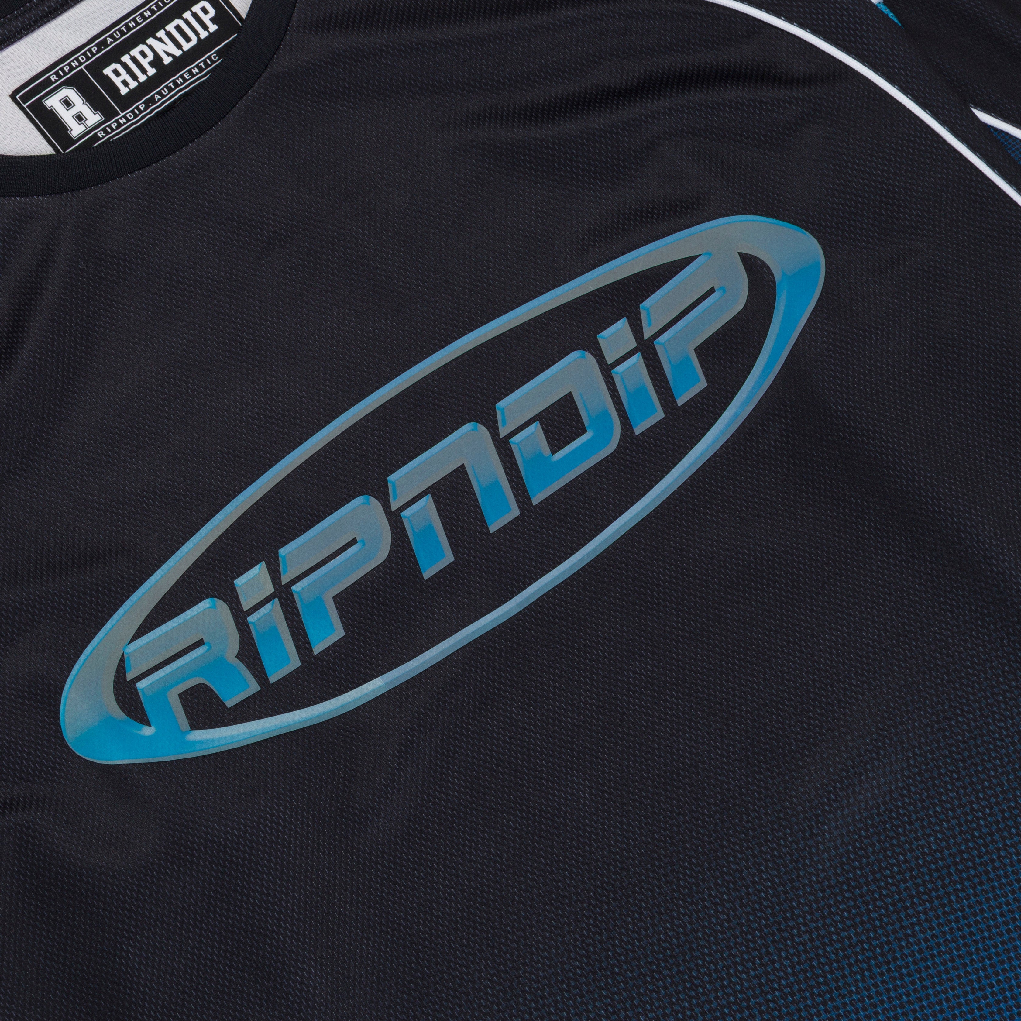 RIPNDIP Surround Sound Hockey Jersey (Black / Blue)