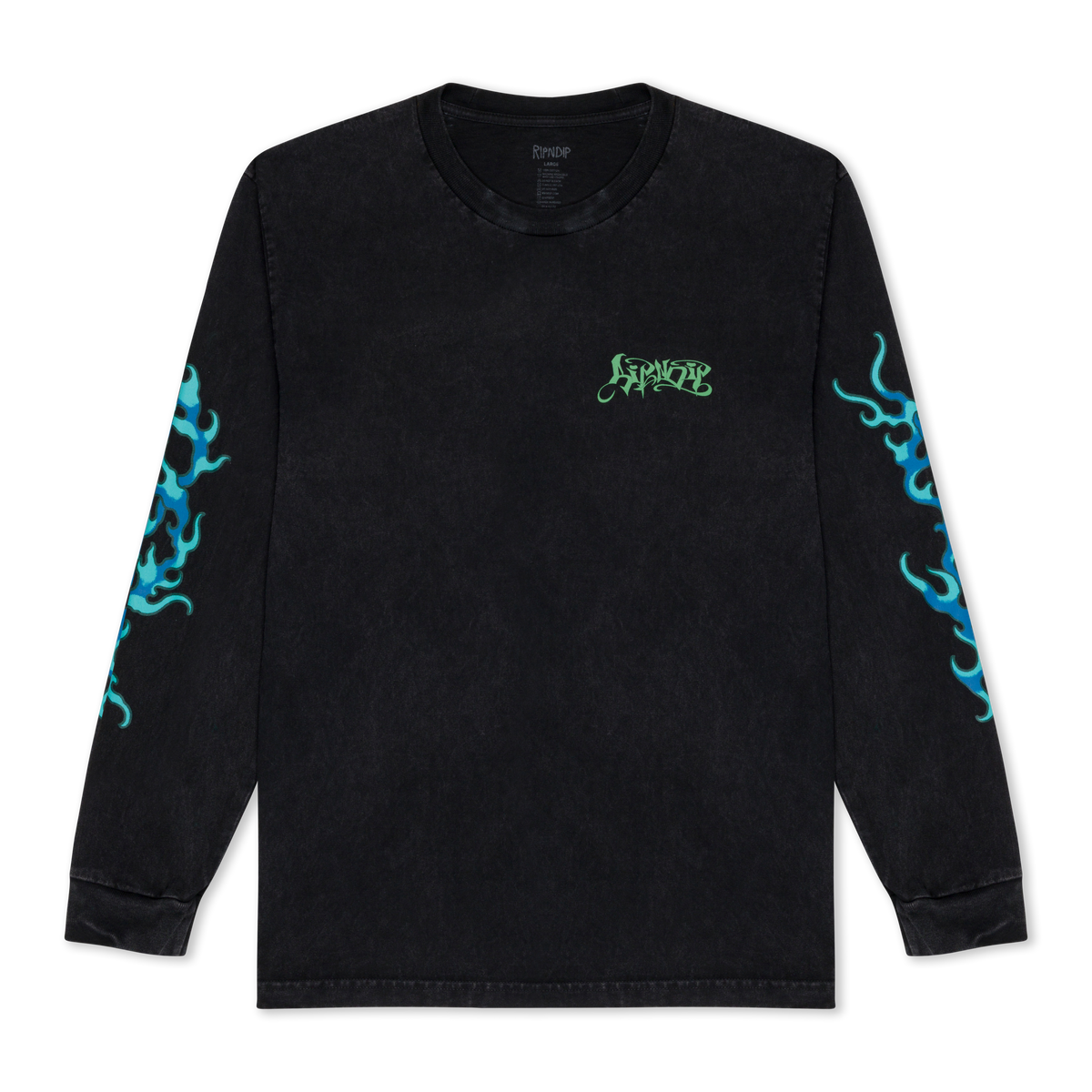 RIPNDIP Squabble Up Long Sleeve (Black Wash)