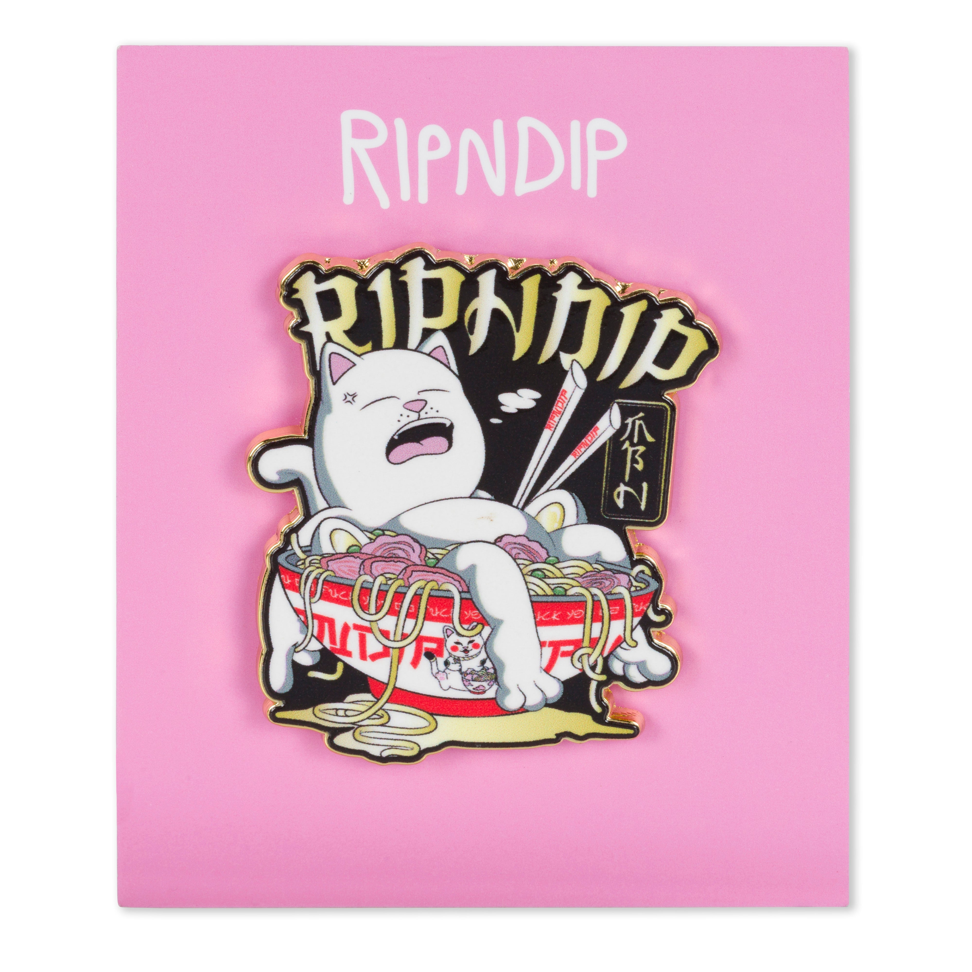RIPNDIP Noodle Nerm Pin (Multi)