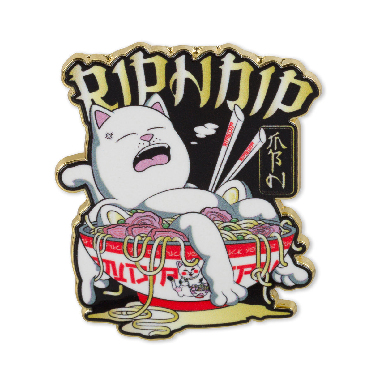RIPNDIP Noodle Nerm Pin (Multi)
