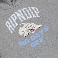 RIPNDIP White Panther Hoodie (Heather Grey)