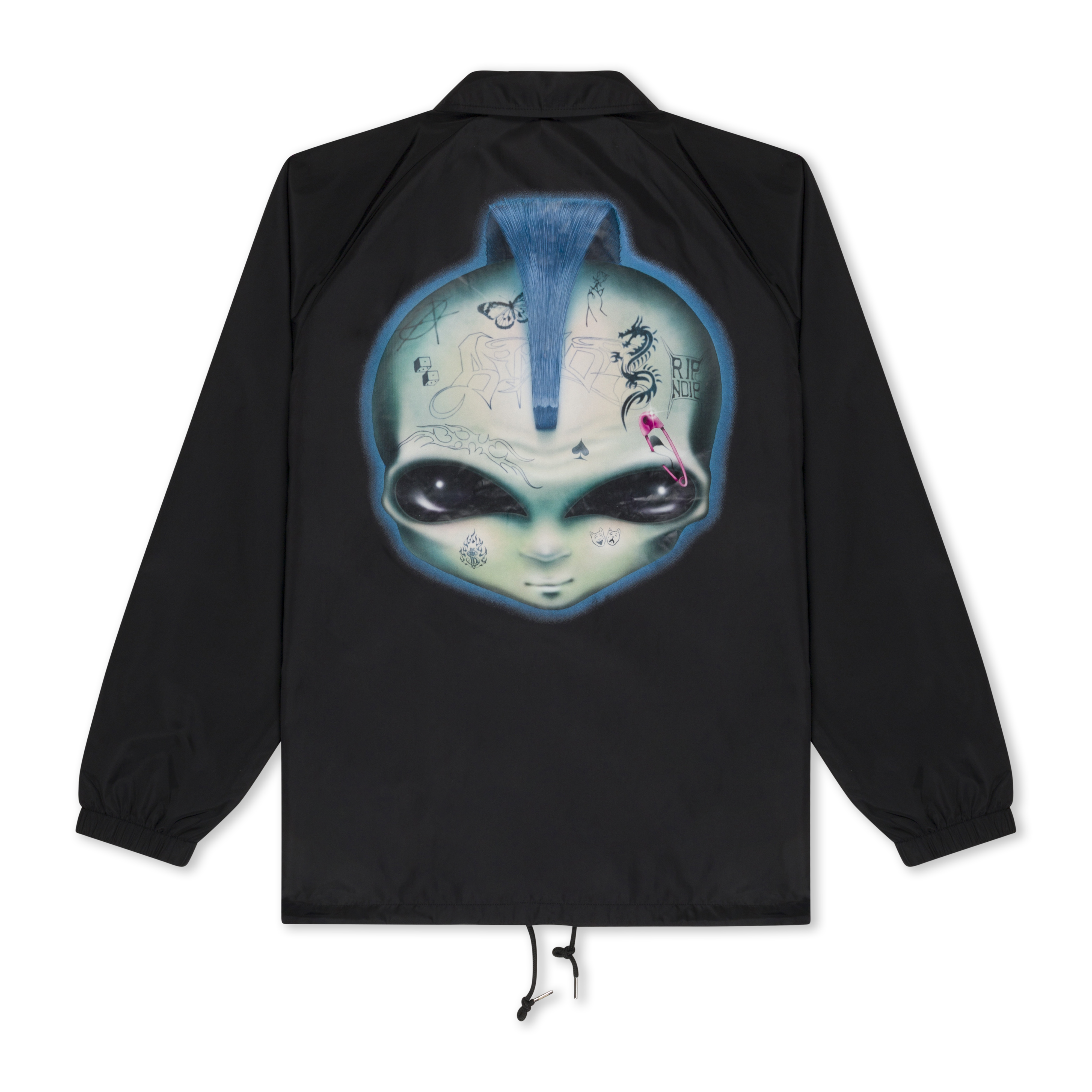 RIPNDIP Squabble Up Coach Jacket (Black)