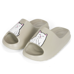 RIPNDIP Lord Nermal Cloud Slides (Khaki)