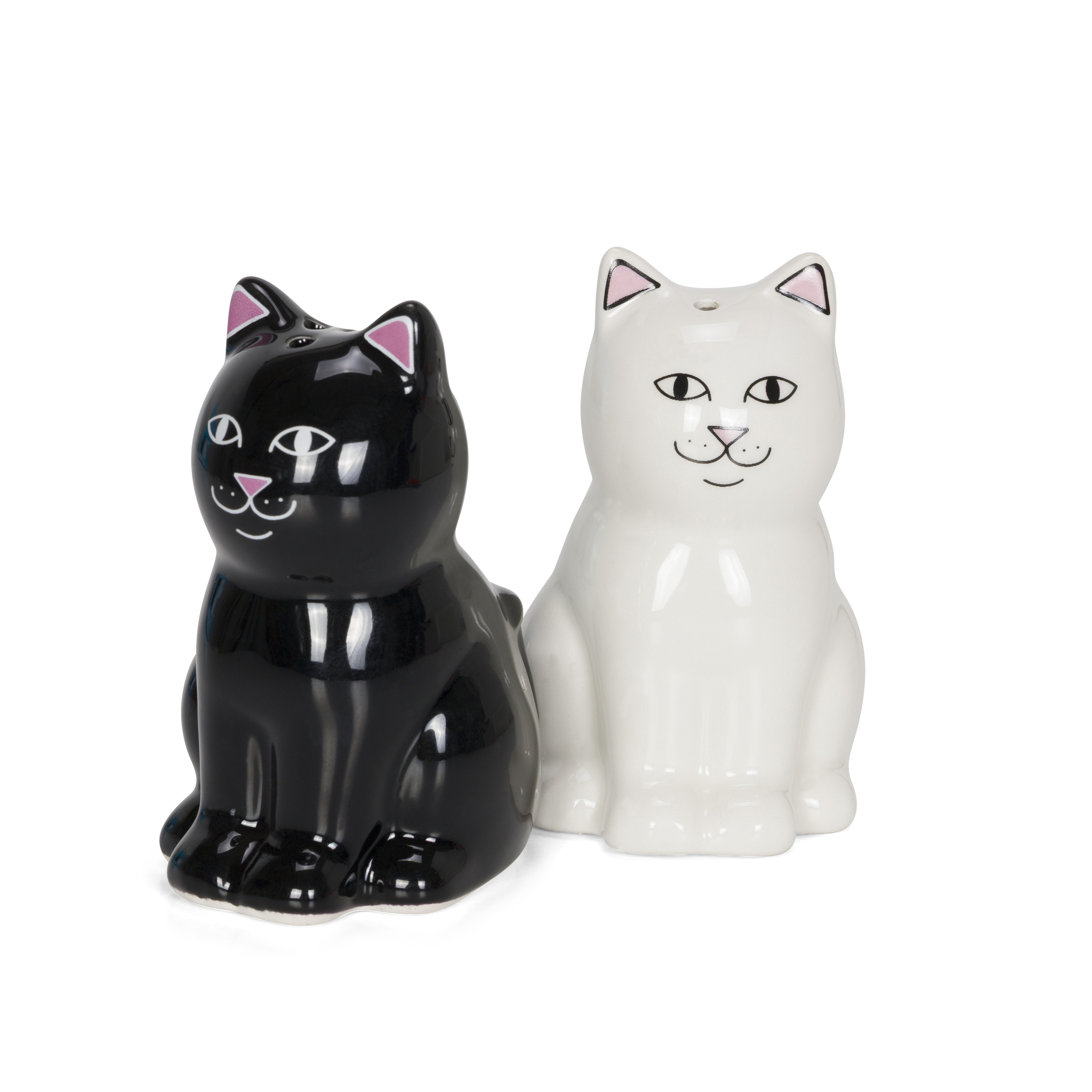 RIPNDIP Nerm Jerm Ceramic Salt / Pepper Shakers (White / Black)