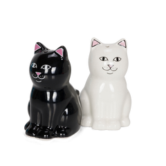 RIPNDIP Nerm Jerm Ceramic Salt / Pepper Shakers (White / Black)
