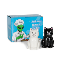 RIPNDIP Nerm Jerm Ceramic Salt / Pepper Shakers (White / Black)