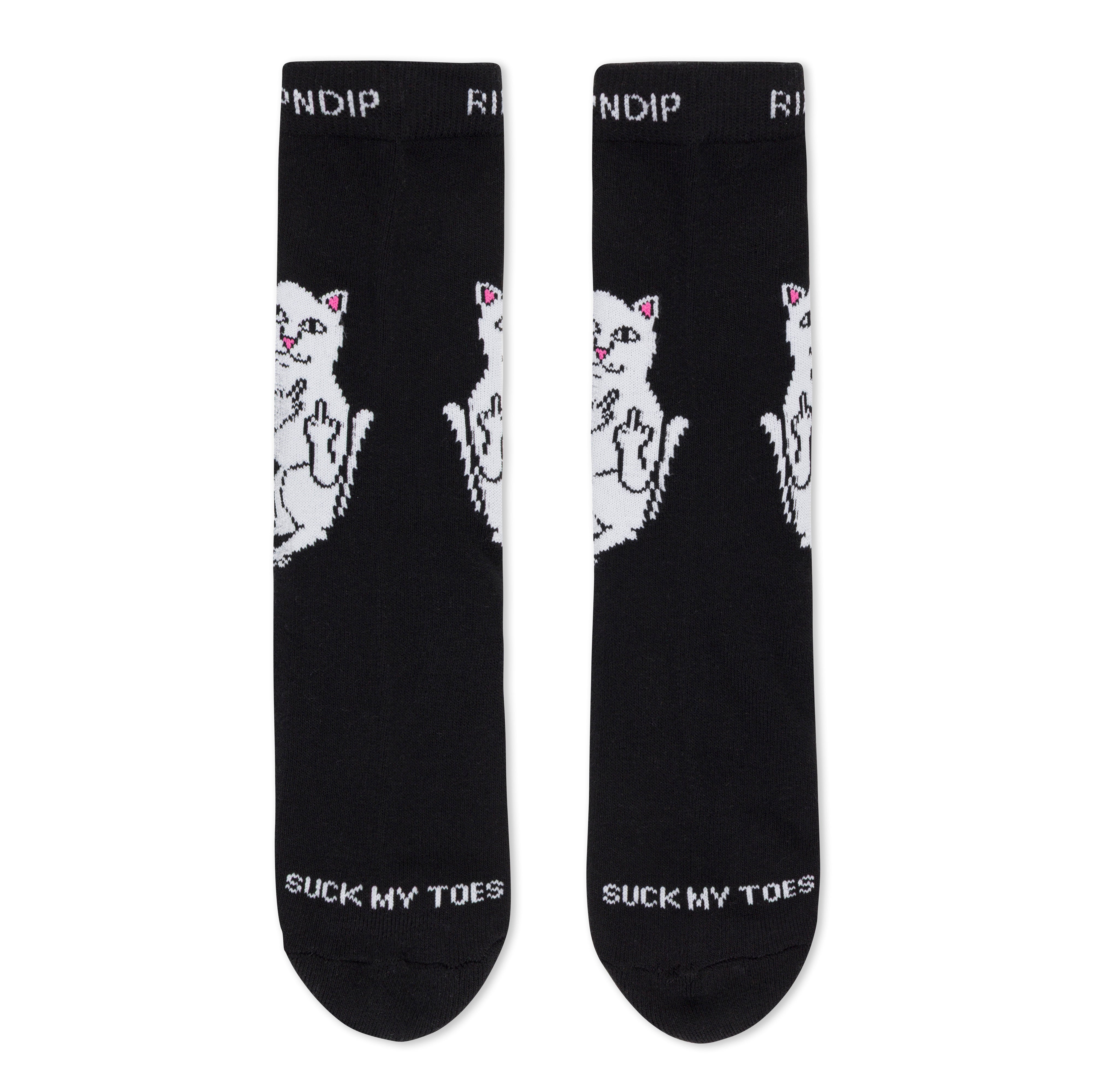 RIPNDIP Lord Nermal SMT Socks (Black)