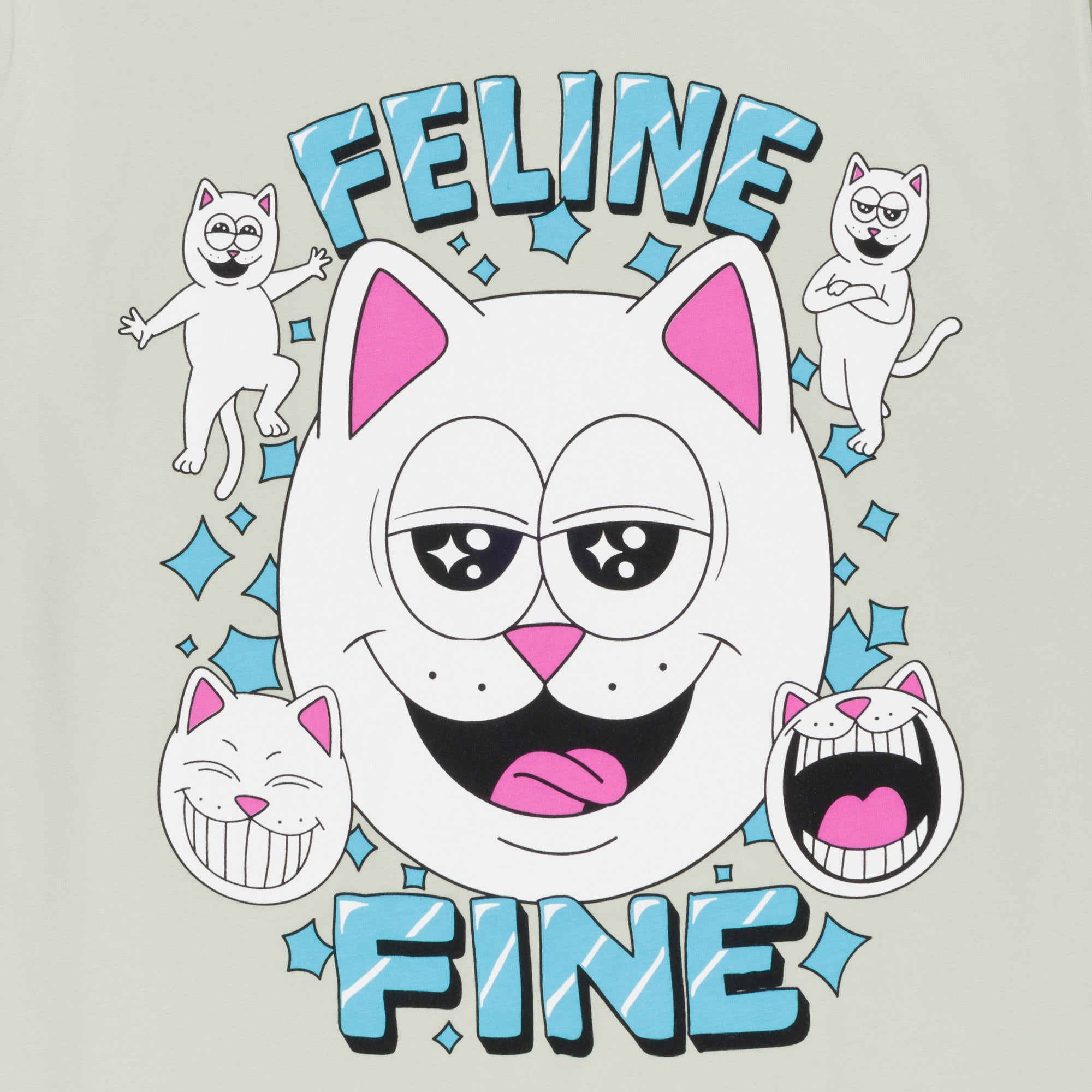 RIPNDIP Feline Fine Tee (Sage)
