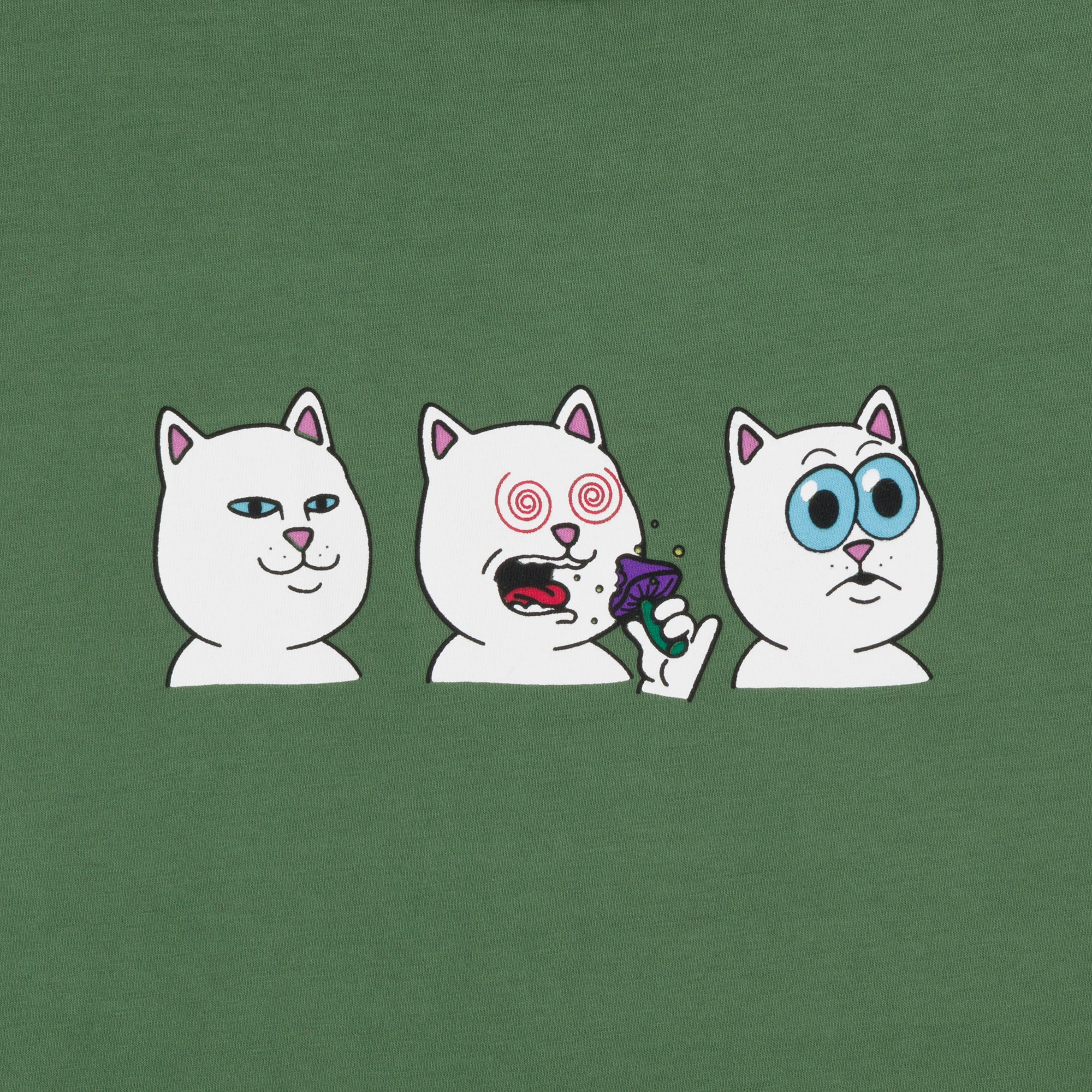 RIPNDIP Shroom Diet Tee (Olive)