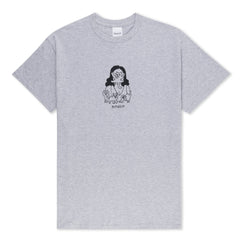 378723 Cat Lady Tee (Ash Heather)