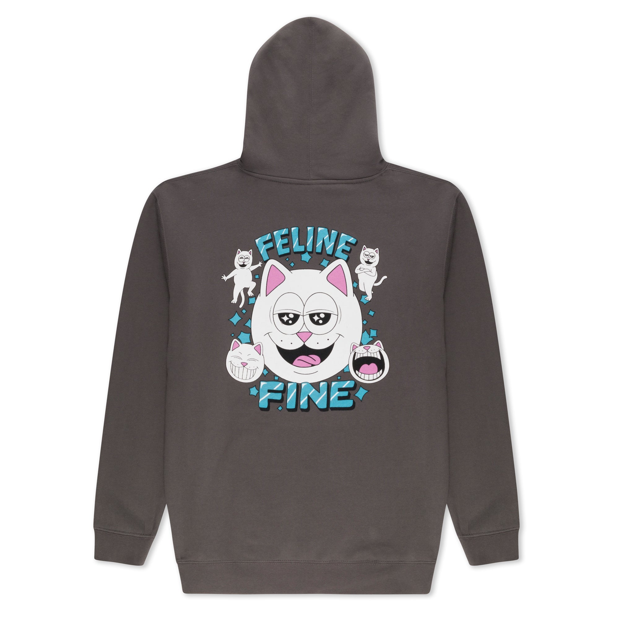 RIPNDIP Feline Fine Hoodie (Charcoal)
