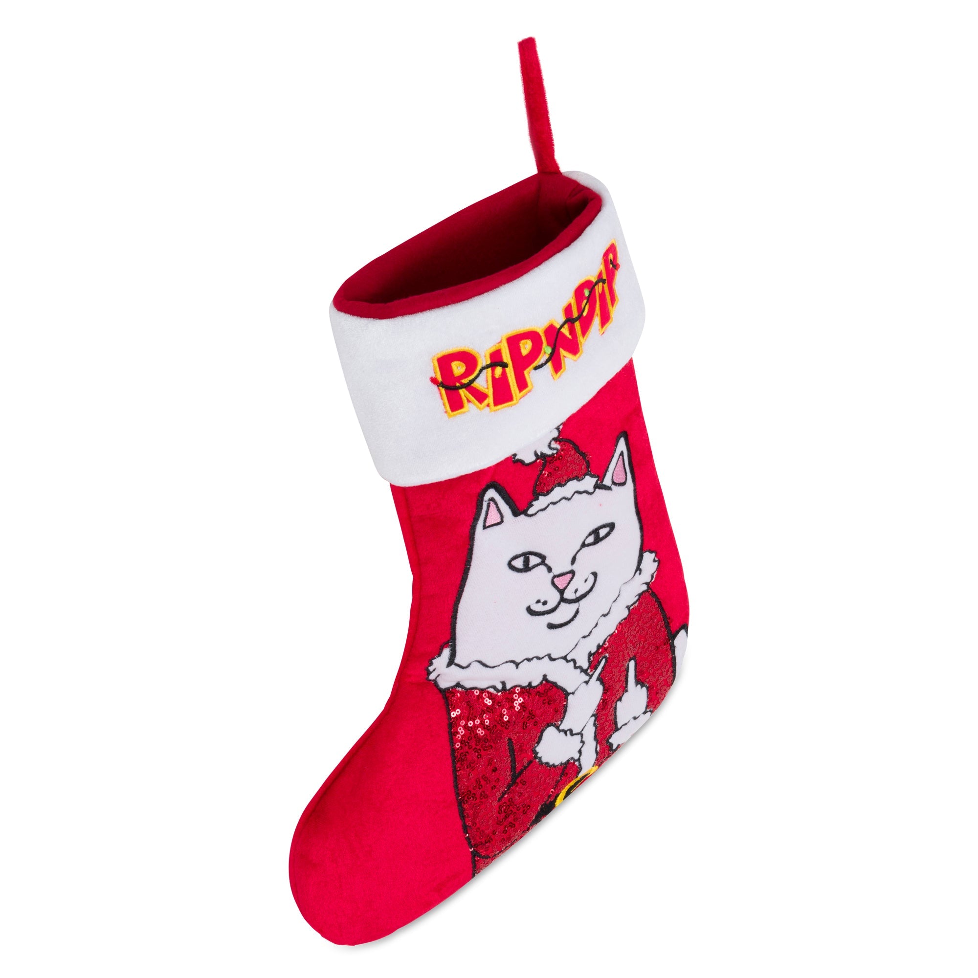 RIPNDIP Lord Santa Christmas Stocking (Red)