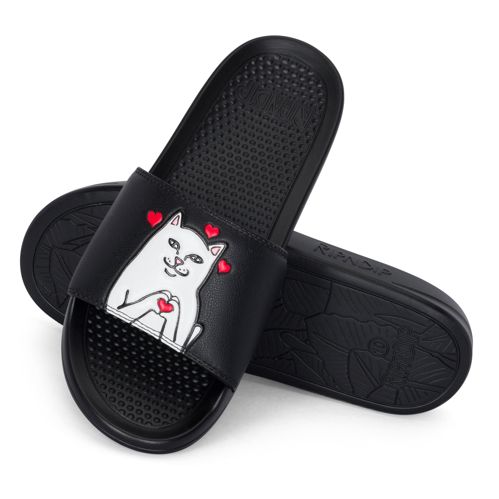 RIPNDIP Nermal Loves Slides (Black)