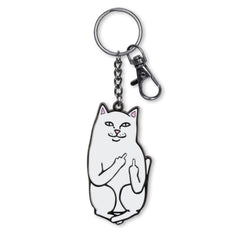 RIPNDIP Lord Nermal Keychain (White)