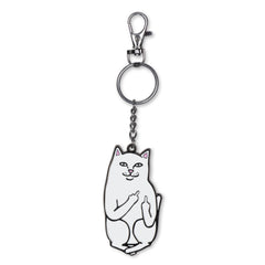 RIPNDIP Lord Nermal Keychain (White)