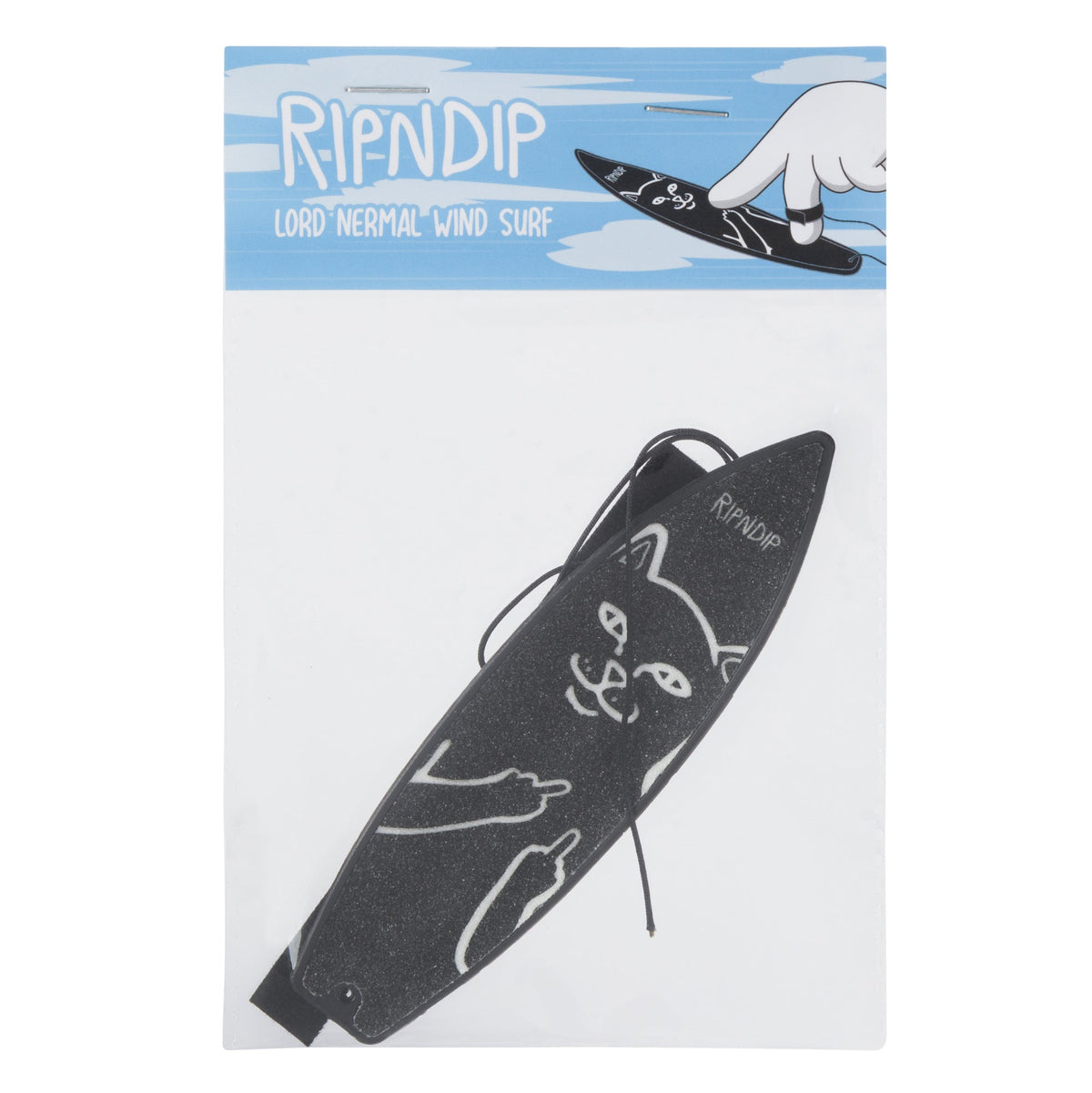 RIPNDIP Lord Nermal Finger Surfboard (Black)