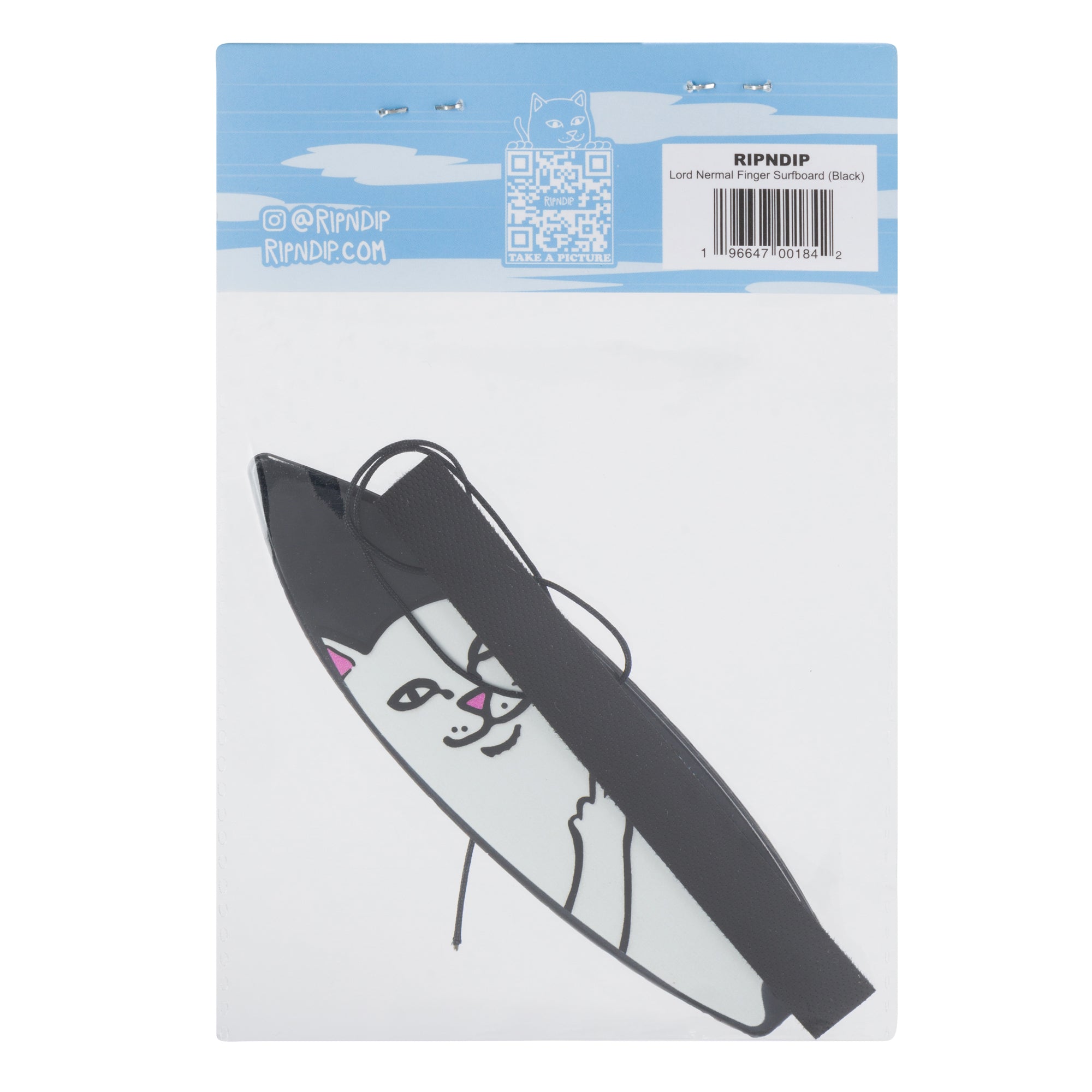RIPNDIP Lord Nermal Finger Surfboard (Black)