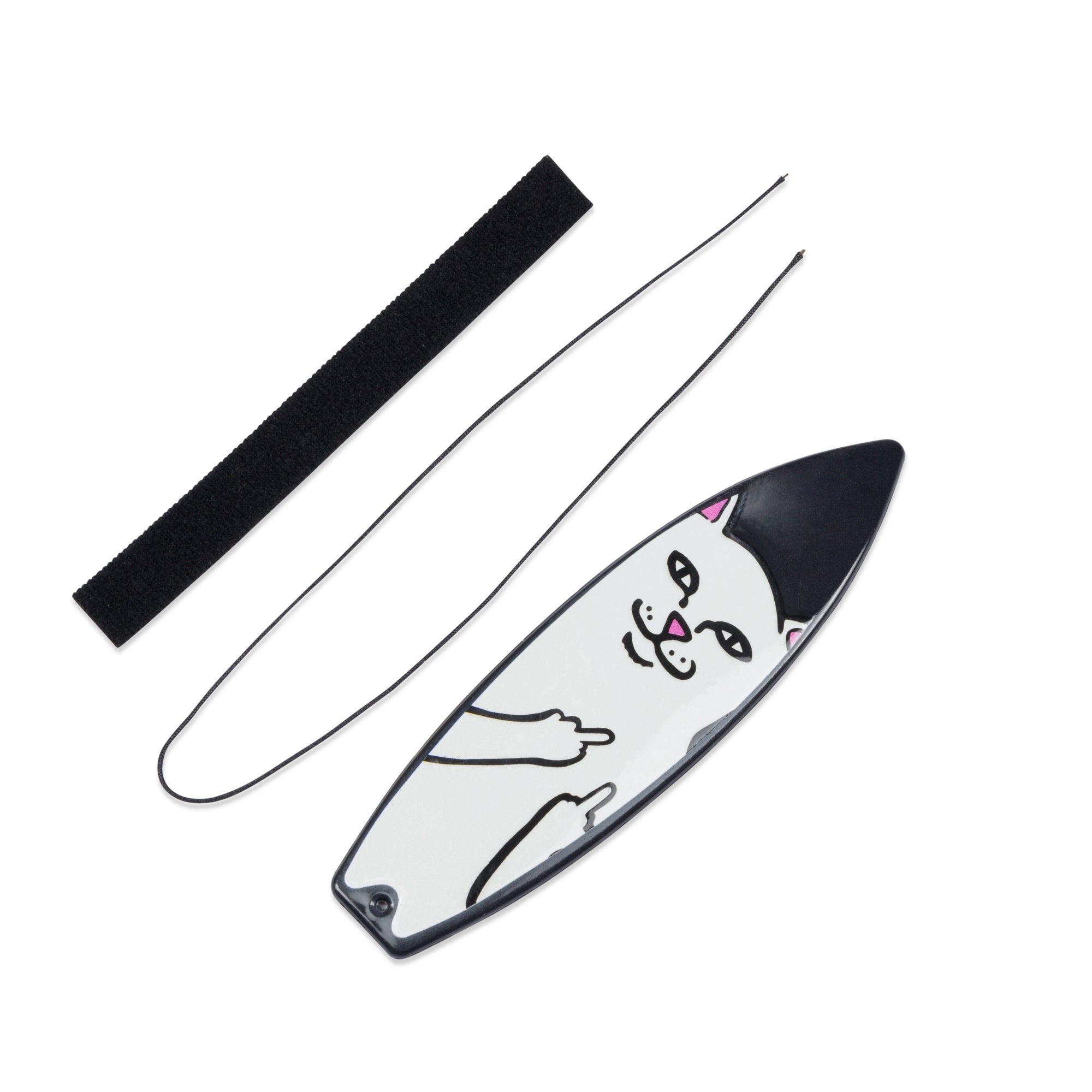 RIPNDIP Lord Nermal Finger Surfboard (Black)