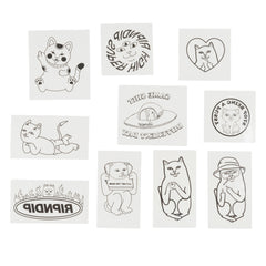 RIPNDIP Field Of Nerms Temp Tattoo Pack (Black)