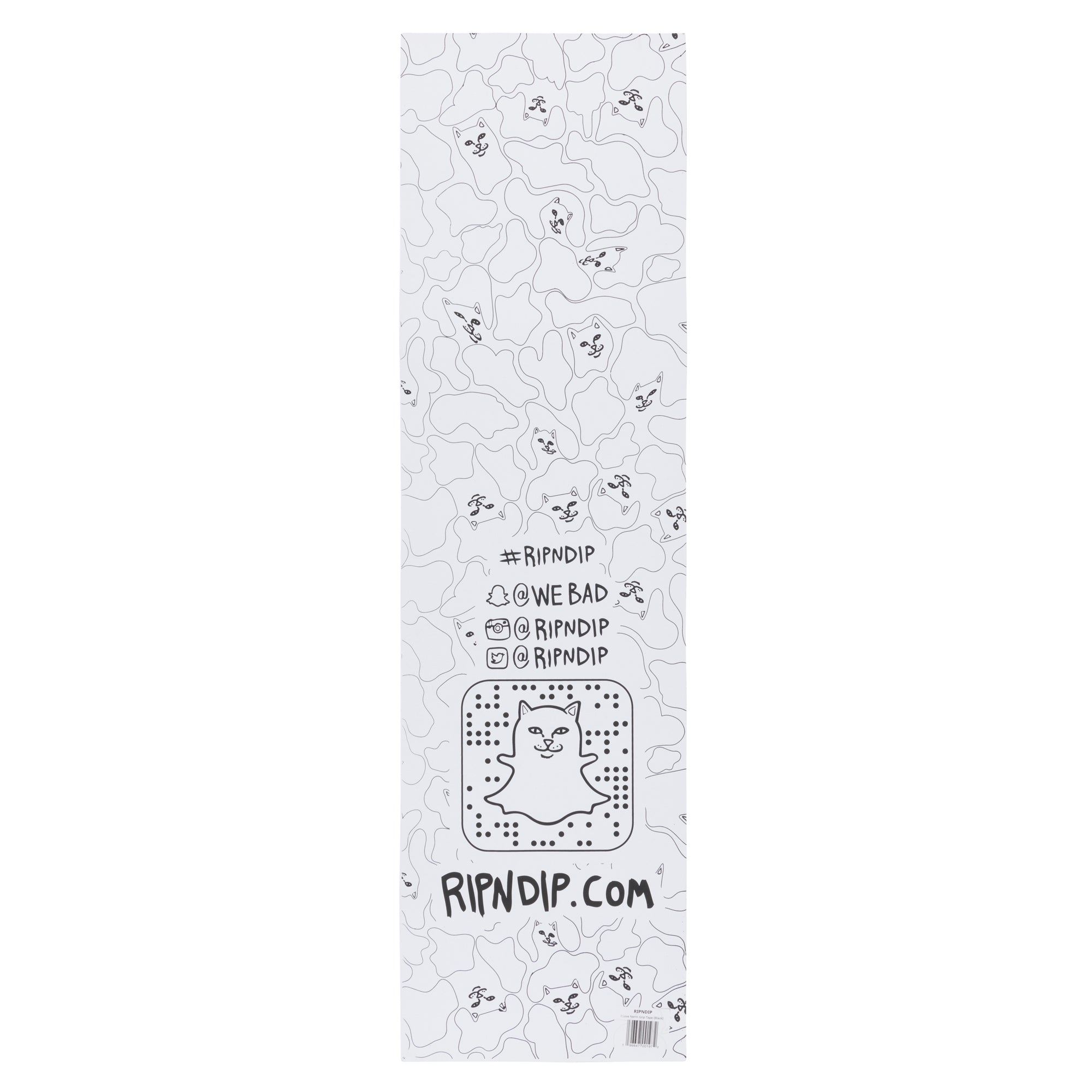 RIPNDIP I Love Nerm Grip Tape (Black)