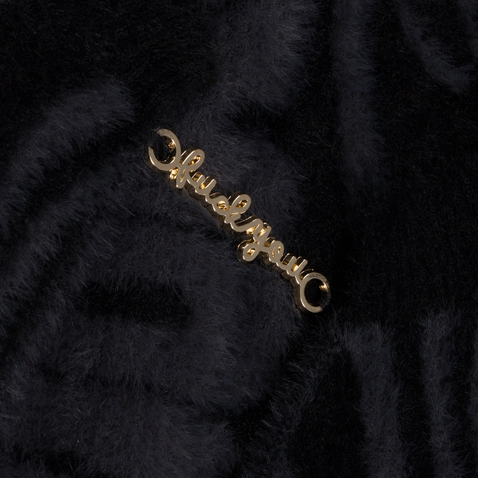 RIPNDIP Hypnotic Open Front Crop Top (Black)