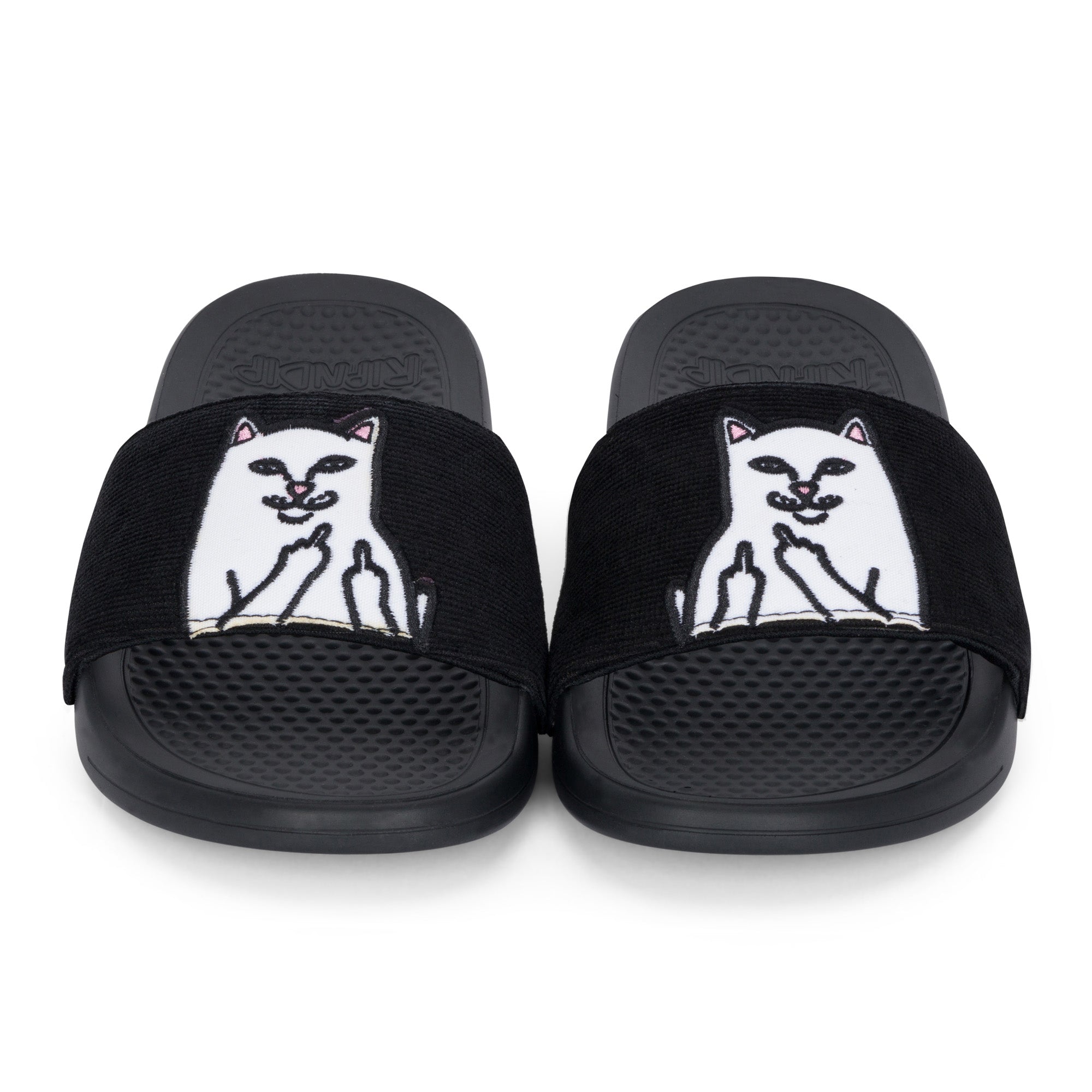 RipNDip Lord Nermal Slides (Black Corduroy)