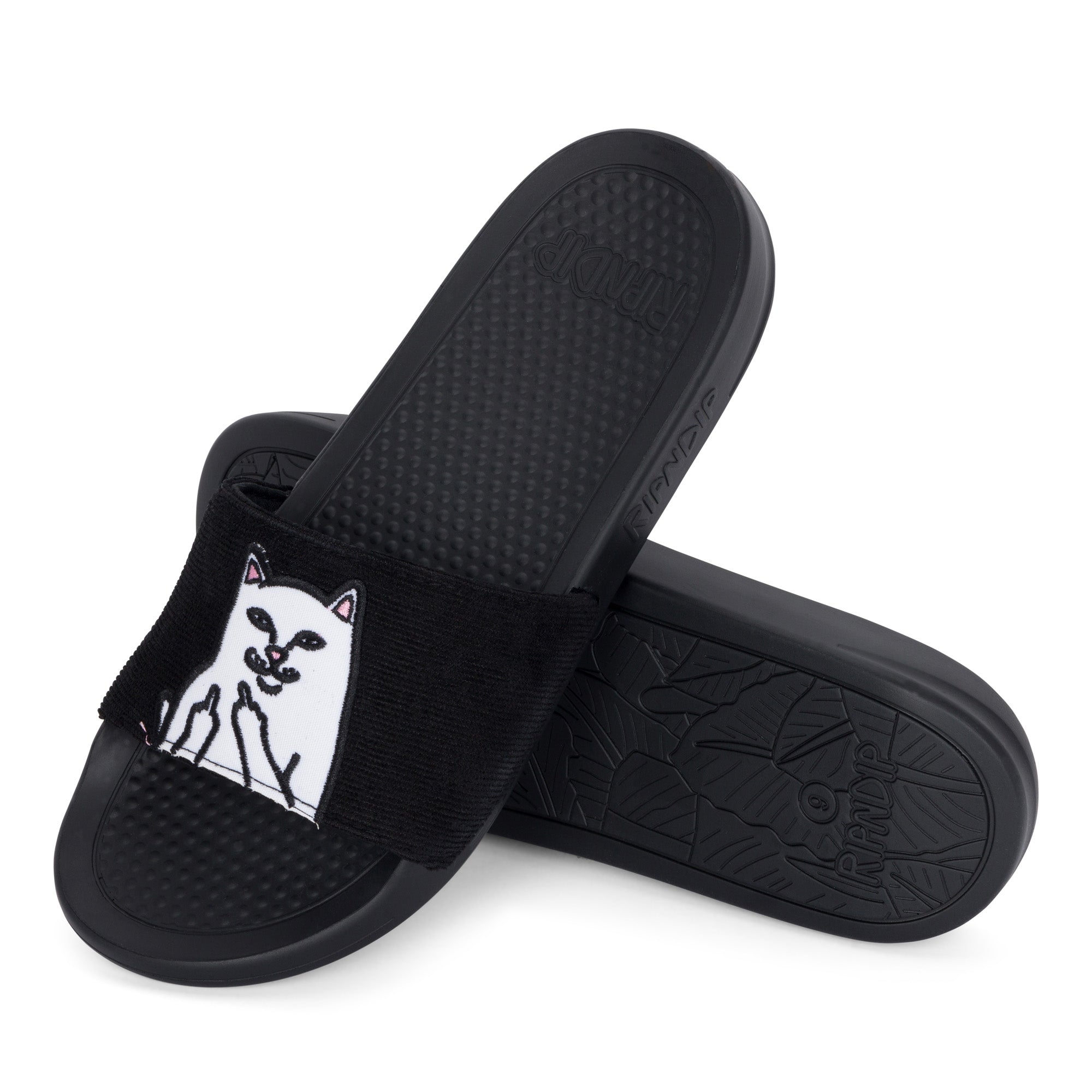 RipNDip Lord Nermal Slides (Black Corduroy)