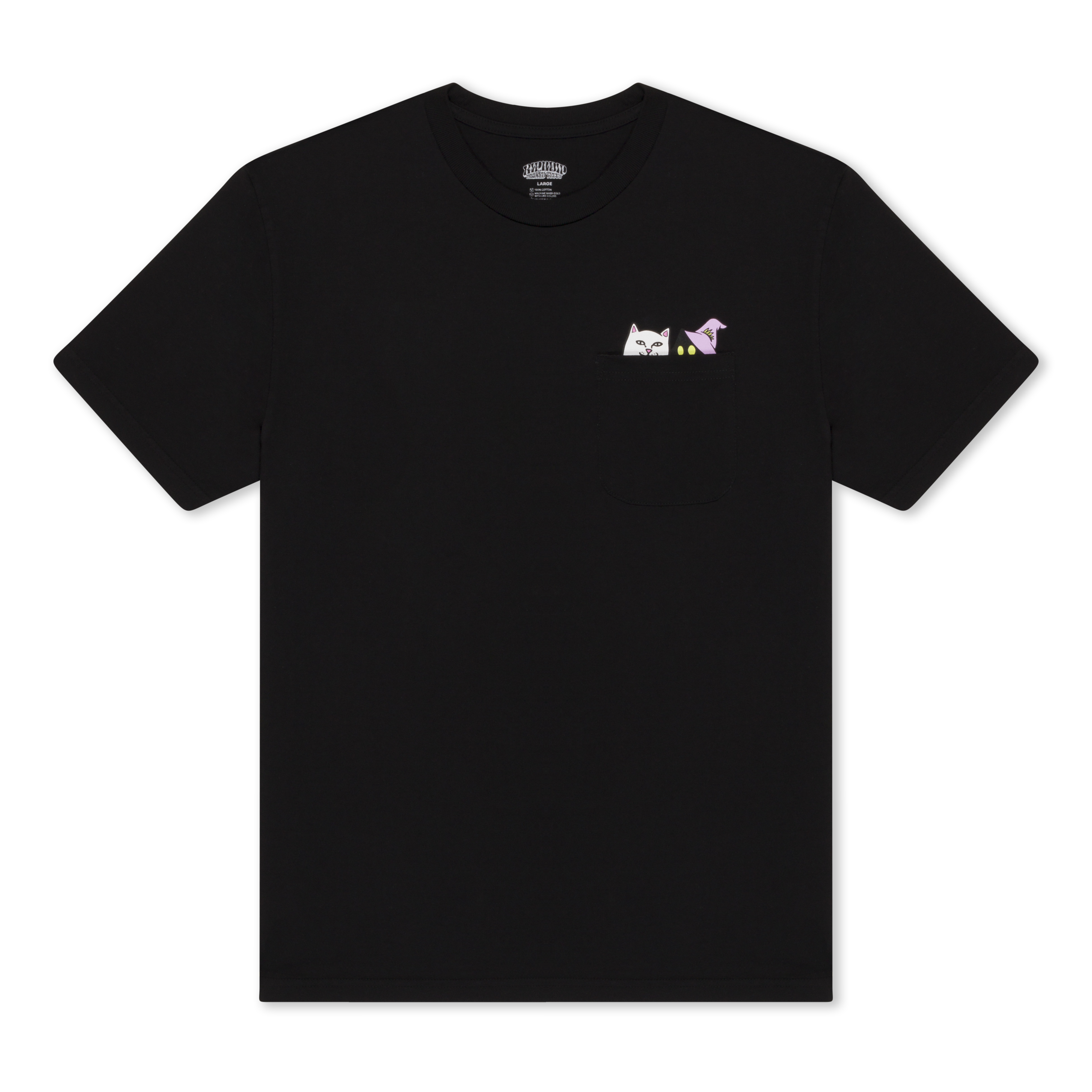 RIPNDIP Ripndip Wizard Trees BFF's Pocket Tee (Black)