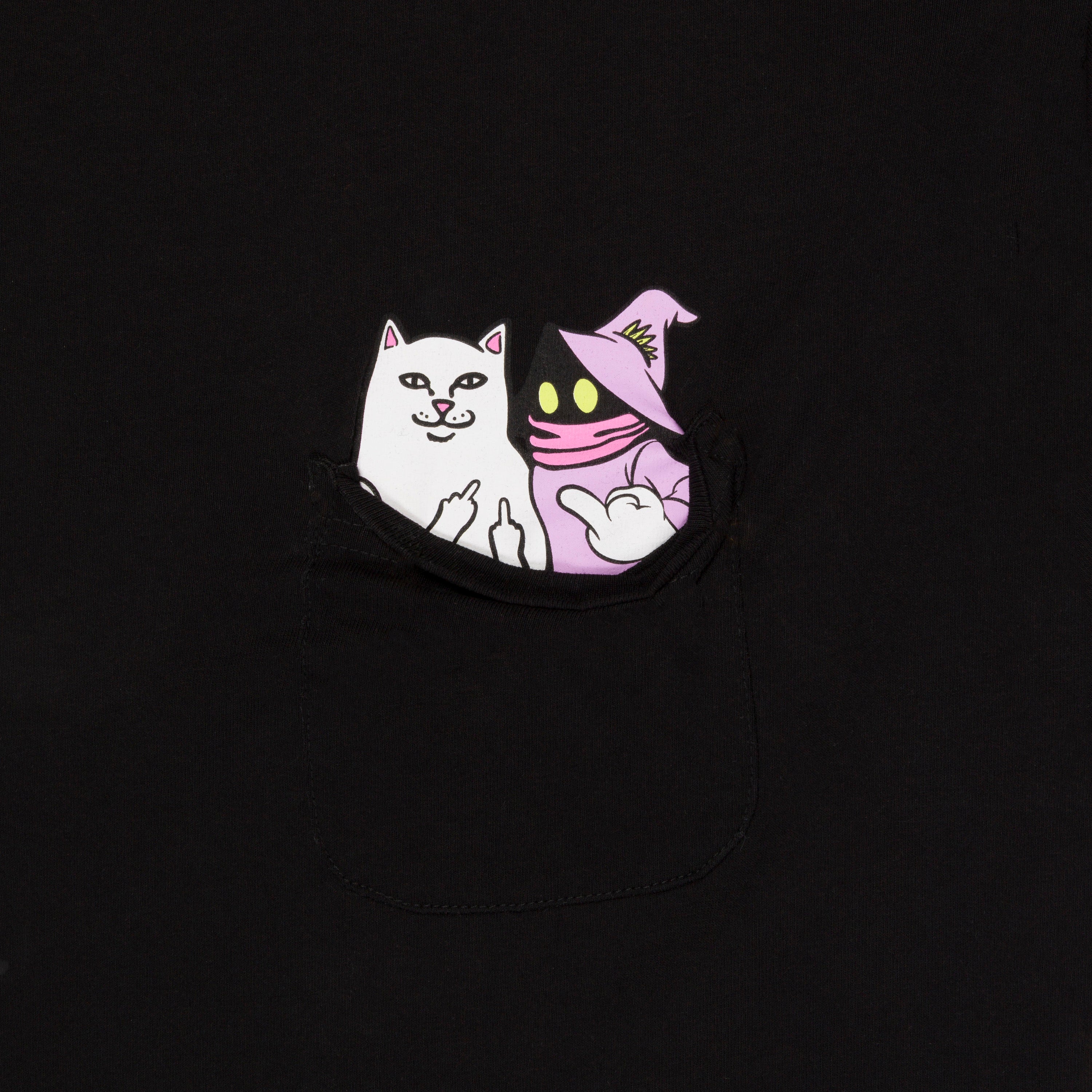 RIPNDIP Ripndip Wizard Trees BFF's Pocket Tee (Black)