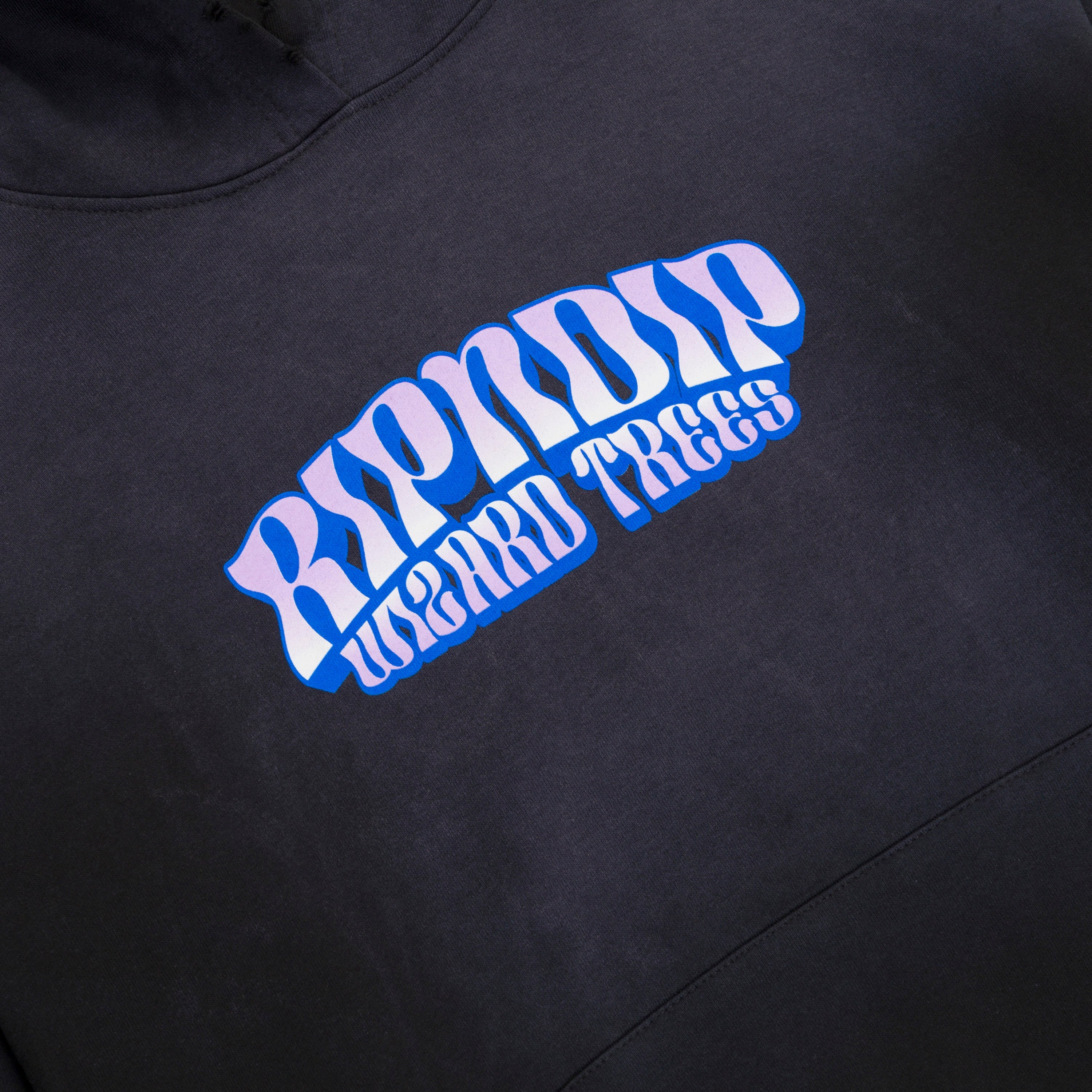RIPNDIP Ripndip Wizard Trees Riding High Hoodie (Washed Black)