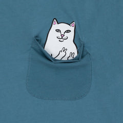 RIPNDIP Lord Nermal Peace Pocket Tee (Slate)