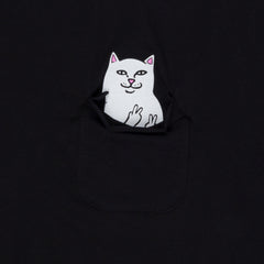 RIPNDIP Lord Nermal Peace Pocket Tee (Black)