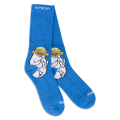 RIPNDIP Nermal S Thompson Socks (Light Blue)