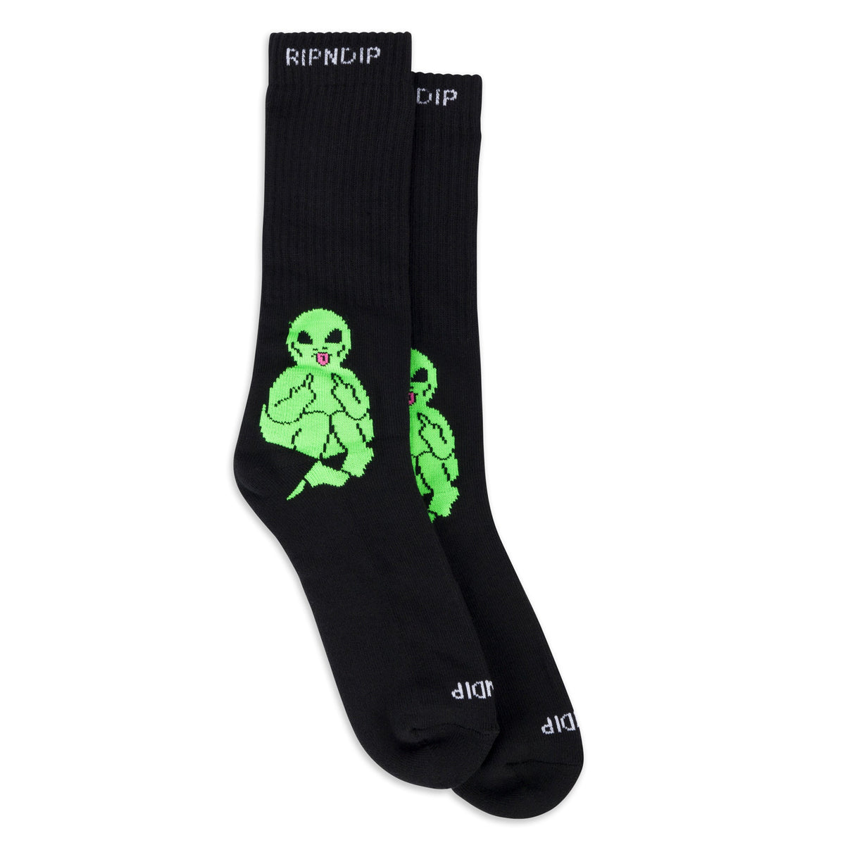 RIPNDIP Lord Alien Socks (Black)