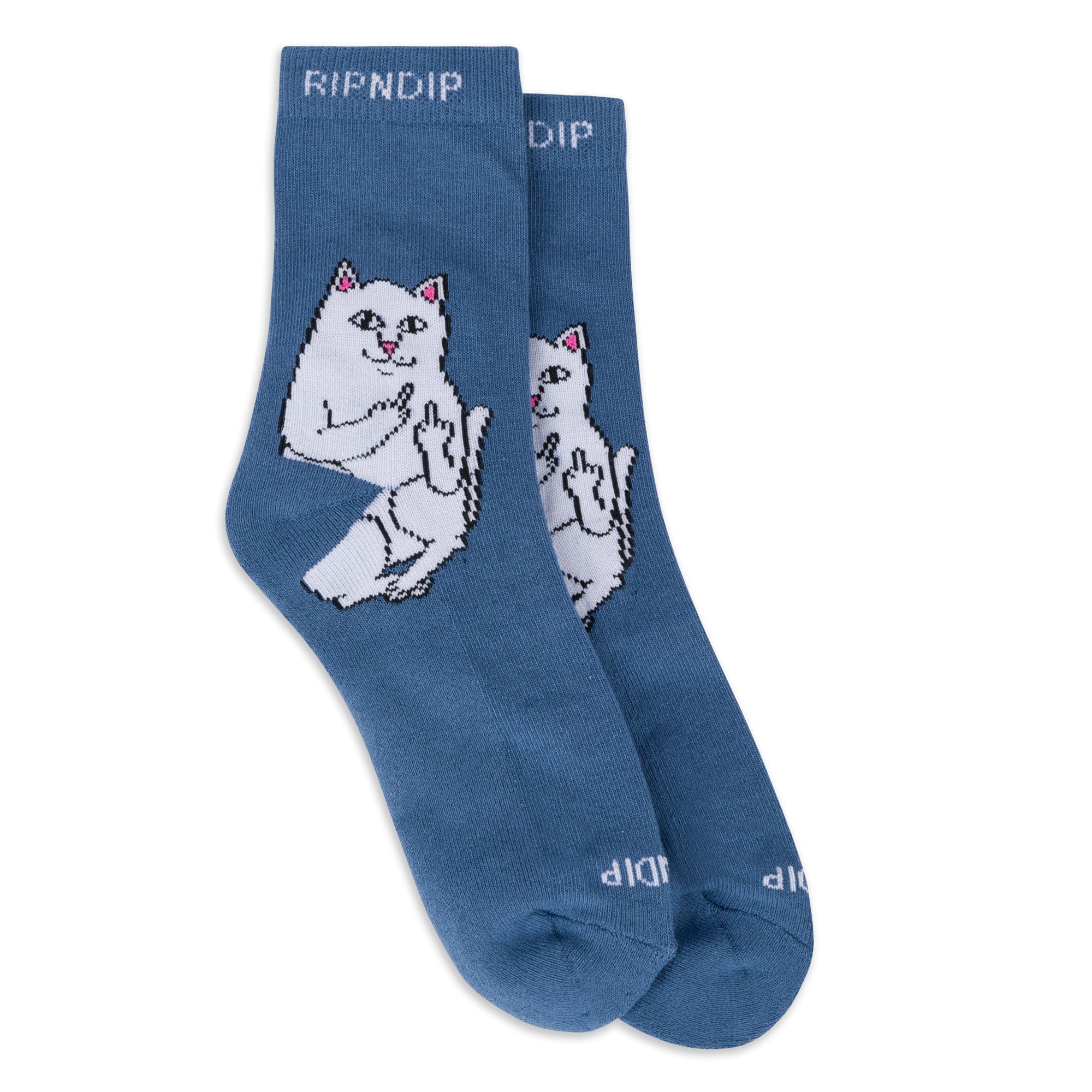 RIPNDIP Lord Nermal Mid Socks (Slate)