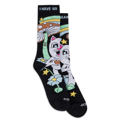 RIPNDIP So Mushroom Socks (Black)