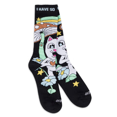 RIPNDIP So Mushroom Socks (Black)
