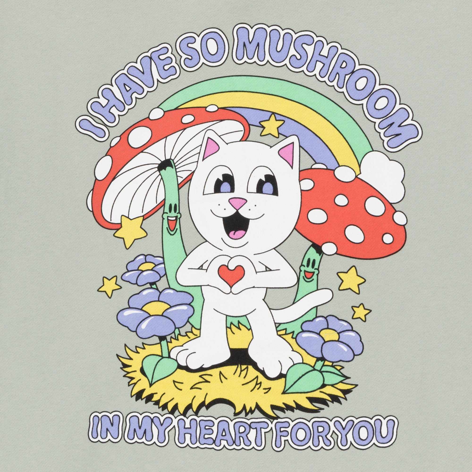 RIPNDIP So Mushroom Hoodie (Sage)