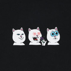 RIPNDIP Shroom Diet Cropped Hoodie (Black)