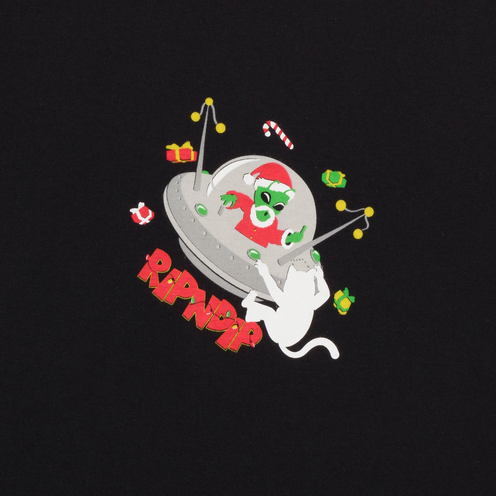 RIPNDIP Space Santa Tee (Black)
