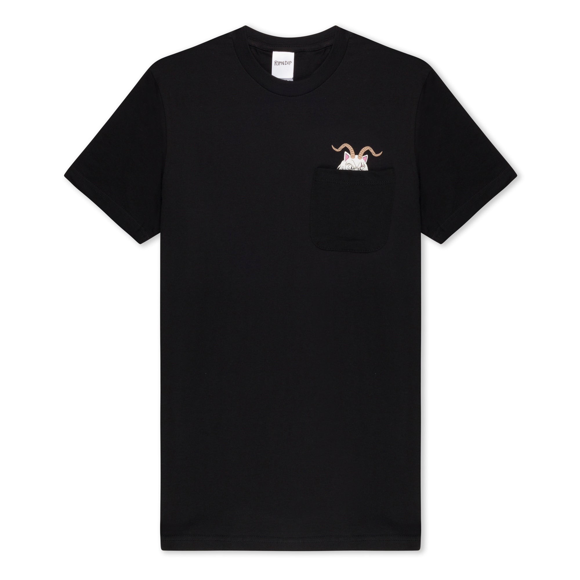 RIPNDIP Krampus Lord Nermal Pocket Tee (Black)