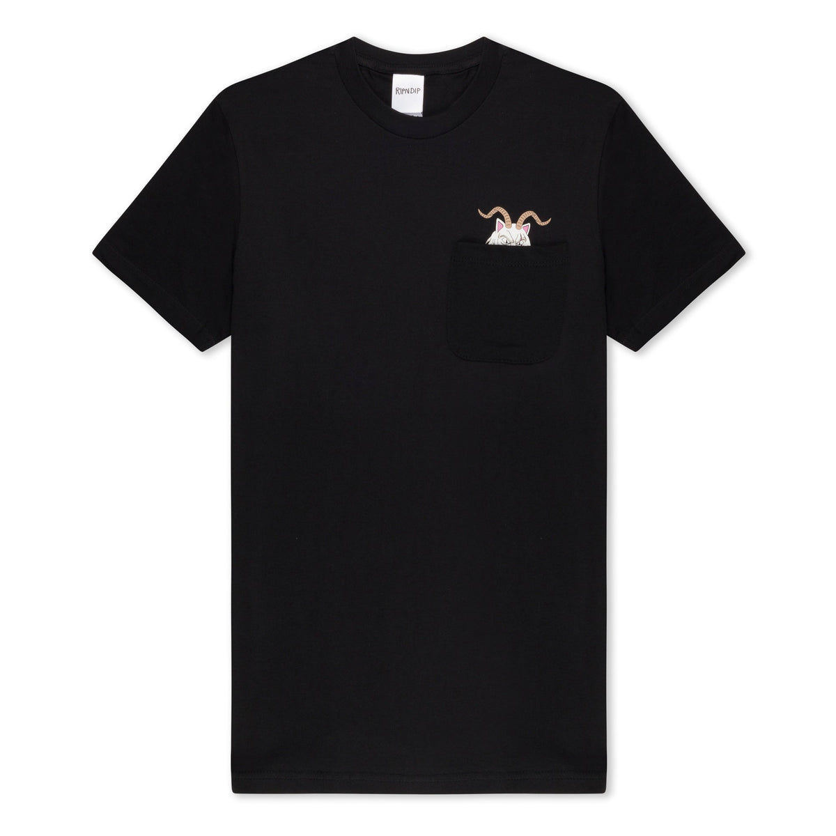 RIPNDIP Krampus Lord Nermal Pocket Tee (Black)