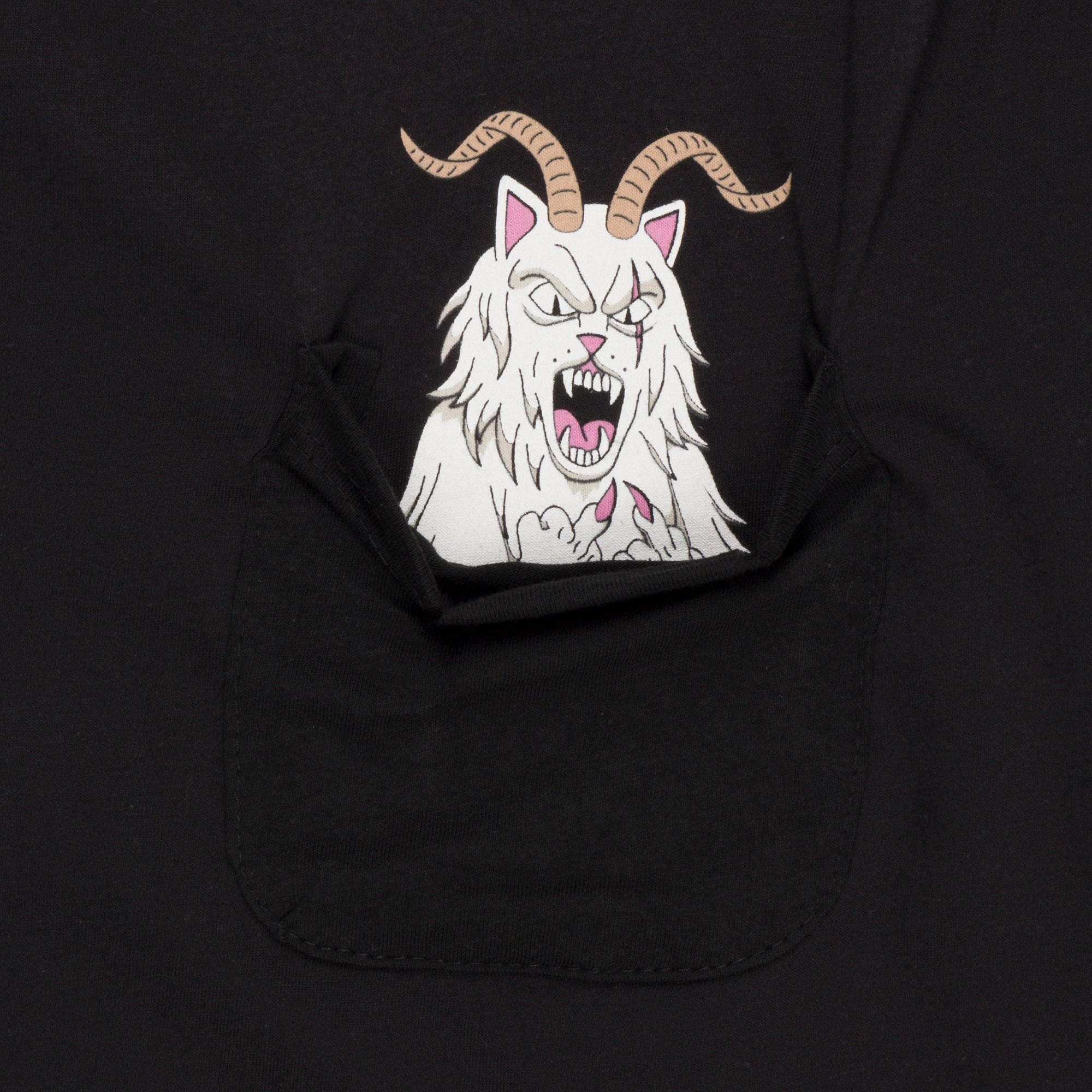 RIPNDIP Krampus Lord Nermal Pocket Tee (Black)