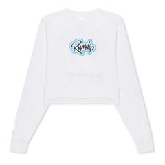 RIPNDIP In Loving Memory Cropped Long Sleeve (White)