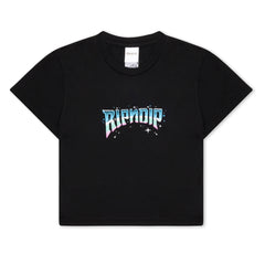 RIPNDIP Superstar Cropped Baby Tee (Black)