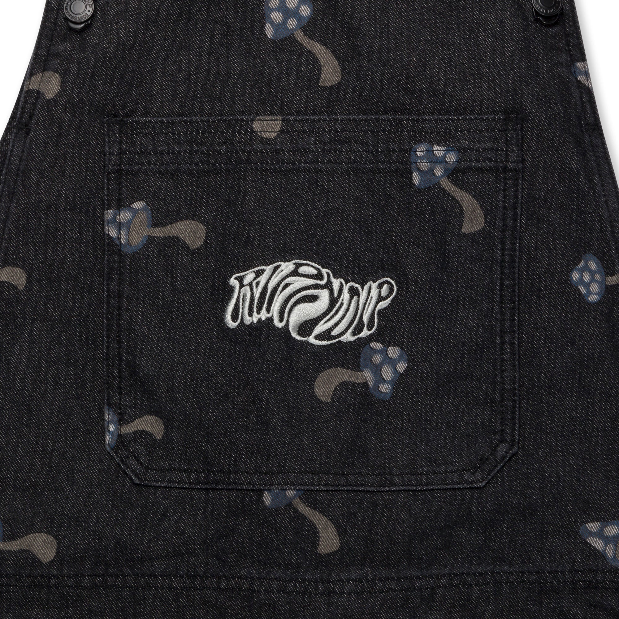 RIPNDIP Euphoria Denim Overalls (Black)