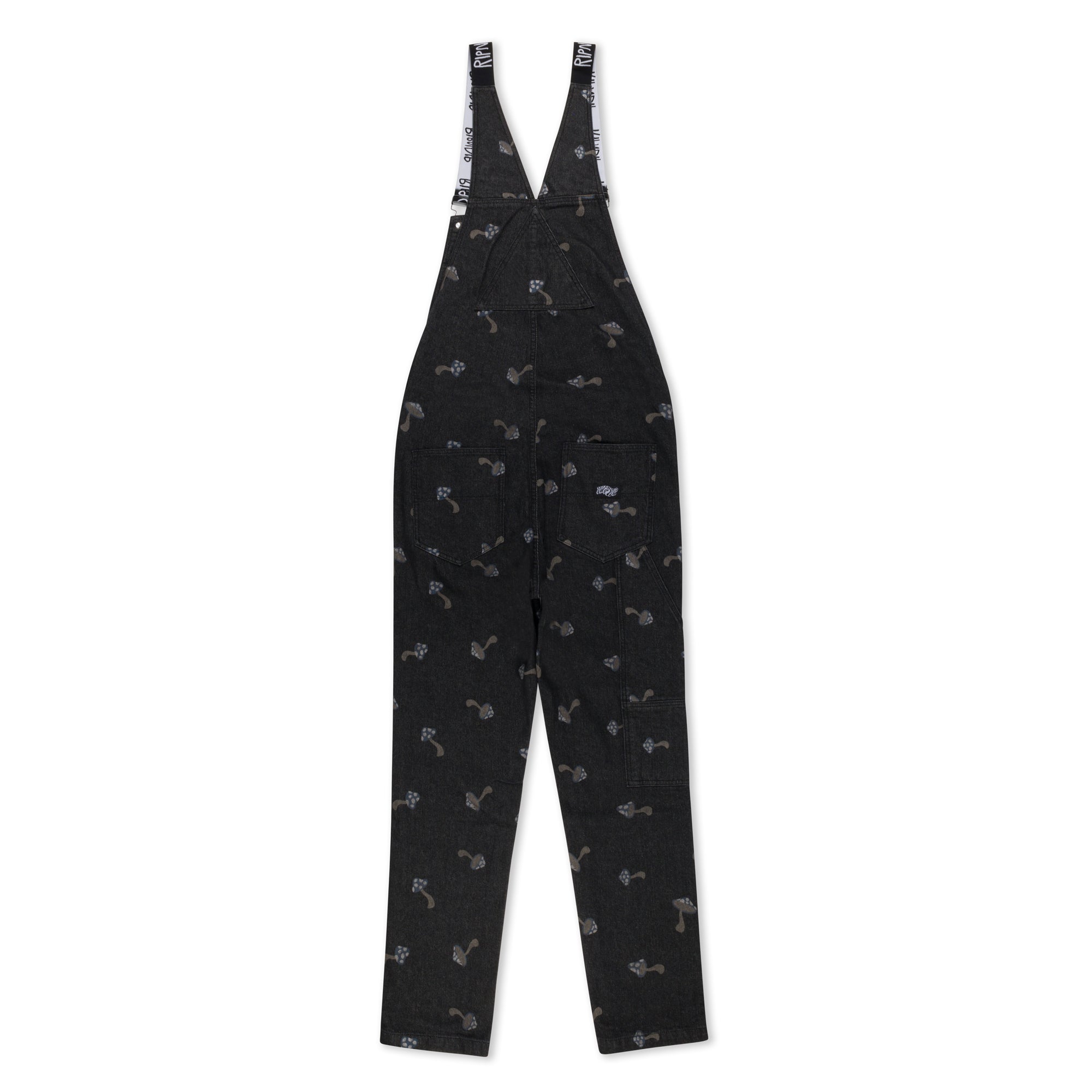 RIPNDIP Euphoria Denim Overalls (Black)